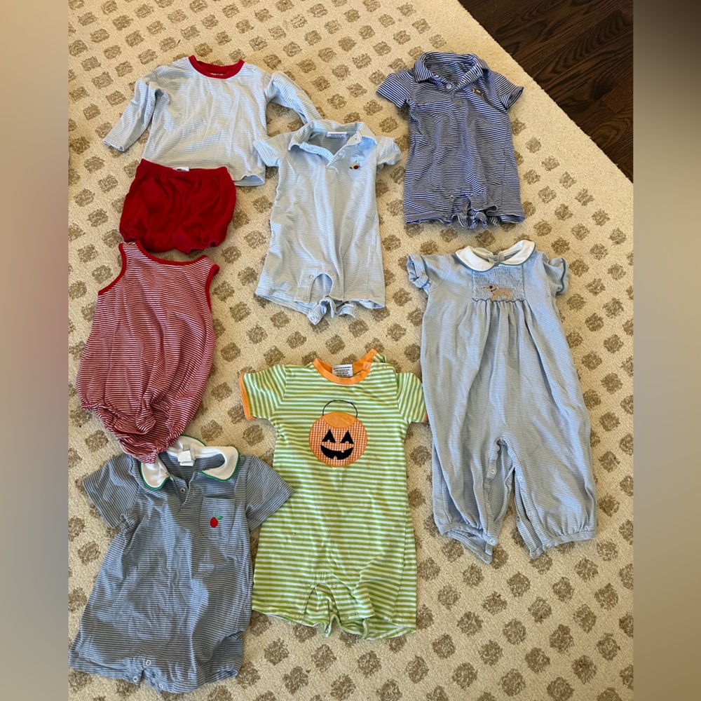 Seven pieces of boys’ Back to School/Fall clothing size 18 months - 2T NO STAINS
